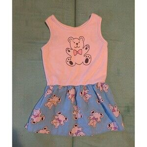 Vintage Sears Bear Dress 4T